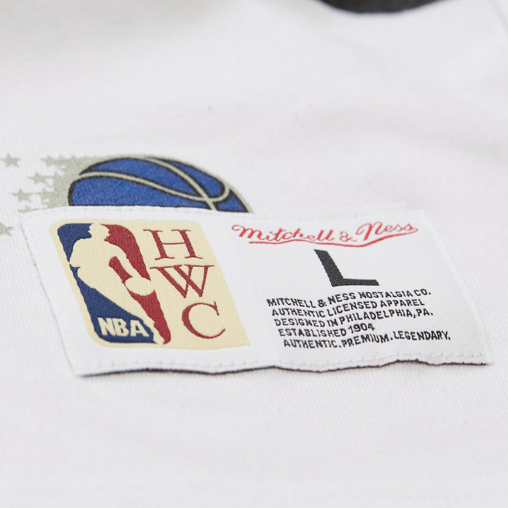Mitchell & Ness Orlando Magic Unisex Hardwood Classics Vintage Team Origins Premium T-Shirt White