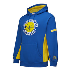 Mitchell & Ness Golden State Warriors Hardwood Classics Team Origins Fleece Pullover Hoodie Royal