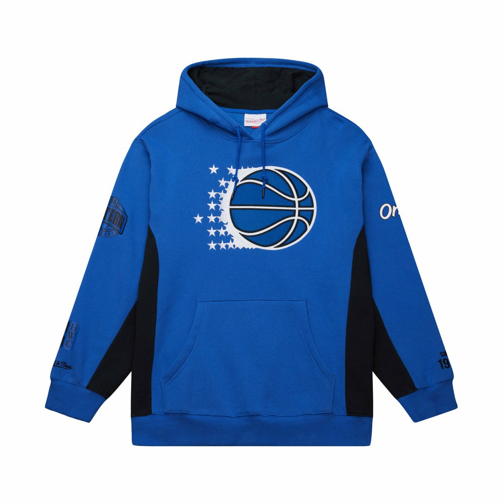 Mitchell & Ness Orlando Magic Hardwood Classics Team Origins Fleece Pullover Hoodie Blue