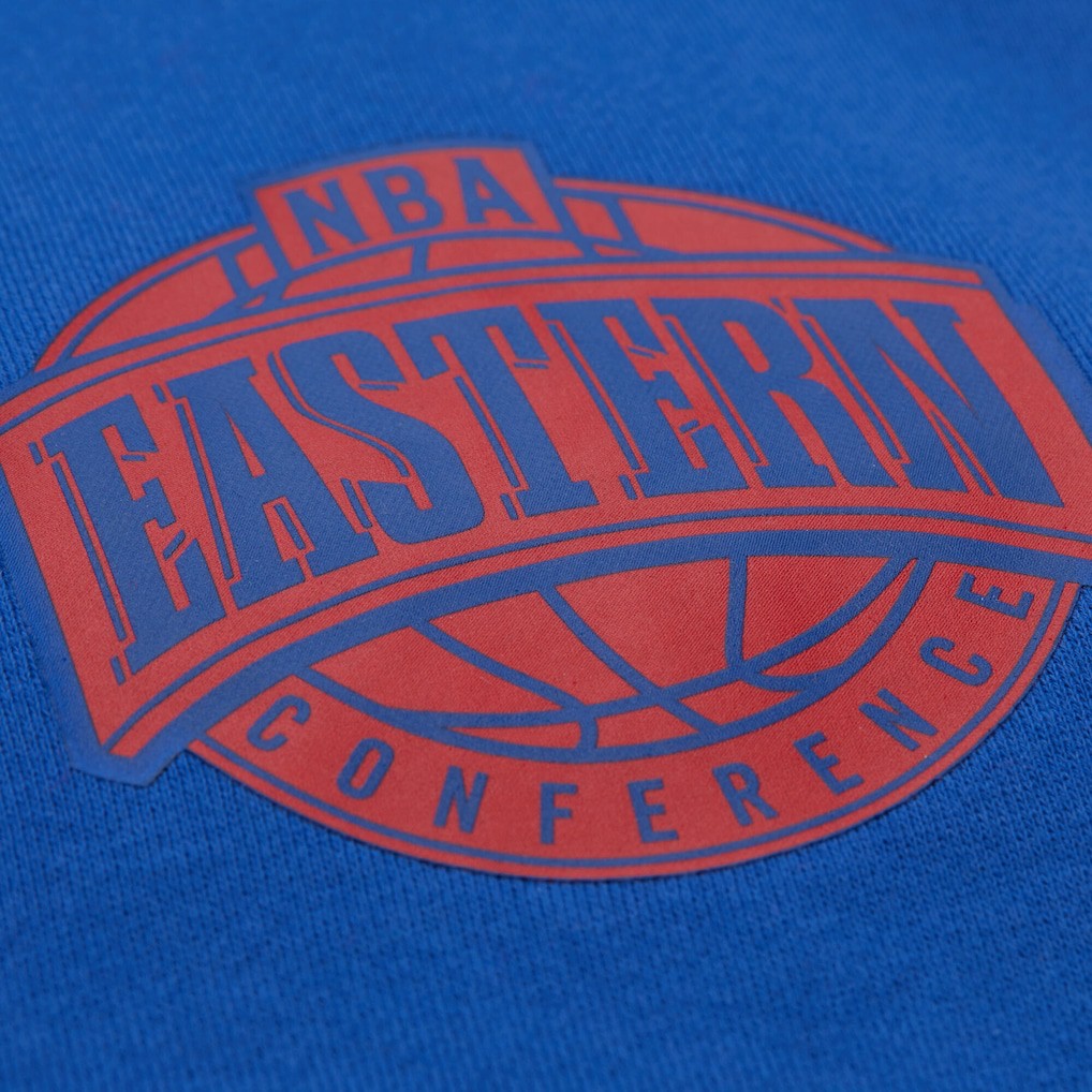 Mitchell & Ness Philadelphia 76ers Hardwood Classics Team Origins Fleece Pullover Hoodie Royal