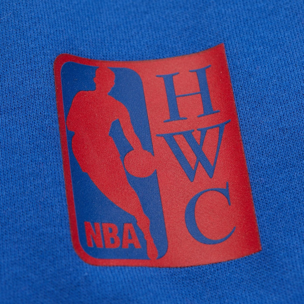 Mitchell & Ness Philadelphia 76ers Hardwood Classics Team Origins Fleece Pullover Hoodie Royal