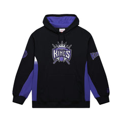 Mitchell & Ness Sacramento Kings Hardwood Classics Team Origins Fleece Pullover Hoodie Black