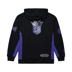 Mitchell & Ness Sacramento Kings Hardwood Classics Team Origins Fleece Pullover Hoodie Black