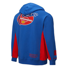 Mitchell & Ness Denver Nuggets Hardwood Classics Team Origins Fleece Pullover Hoodie Royal