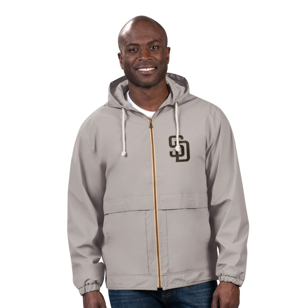 San Diego Padres G-III Sports by Carl Banks Full-Zip Rain Jacket Discount