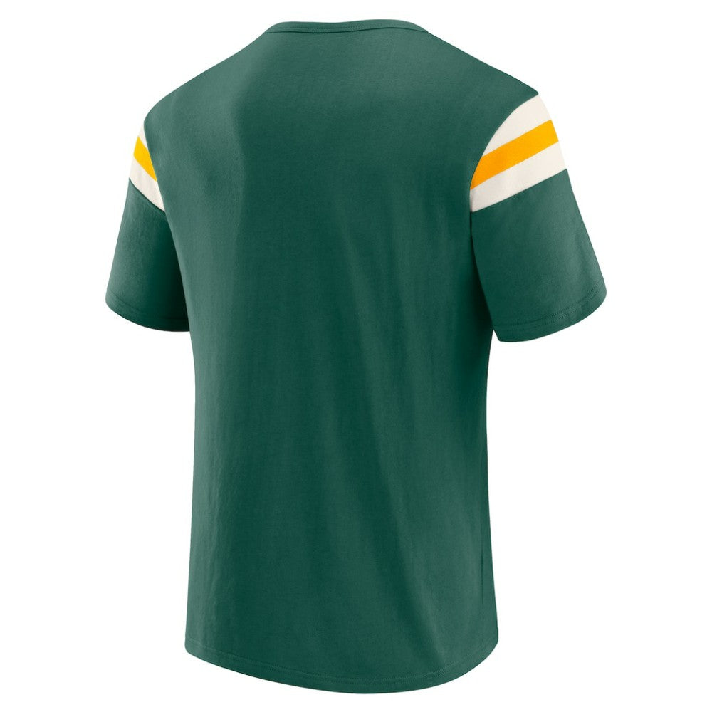 Athletics Darius Rucker Collection by Fanatics Distressed Sleeve Stripe T-Shirt Online