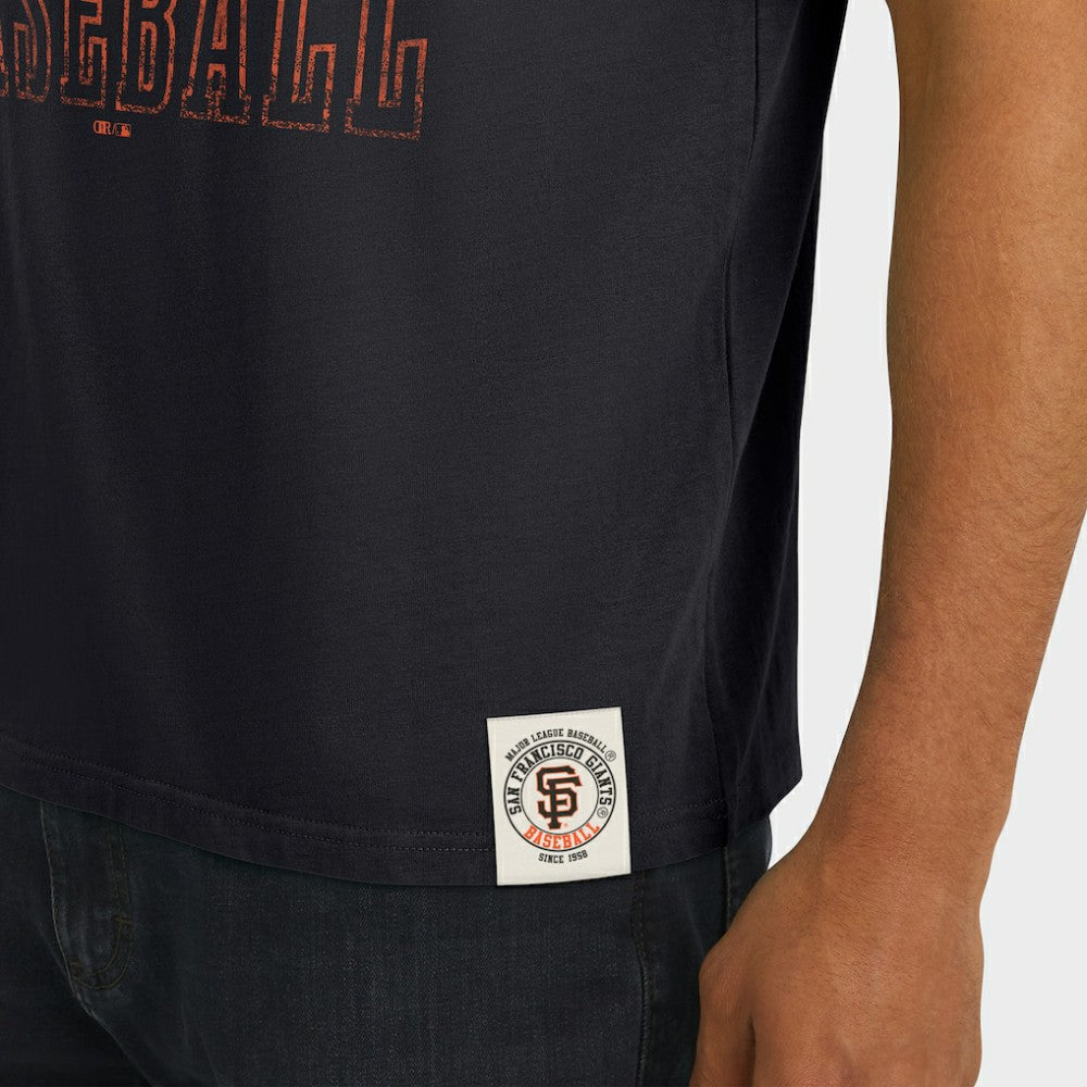 San Francisco Giants Darius Rucker Collection by Fanatics Distressed Sleeve Stripe T-Shirt Near Me