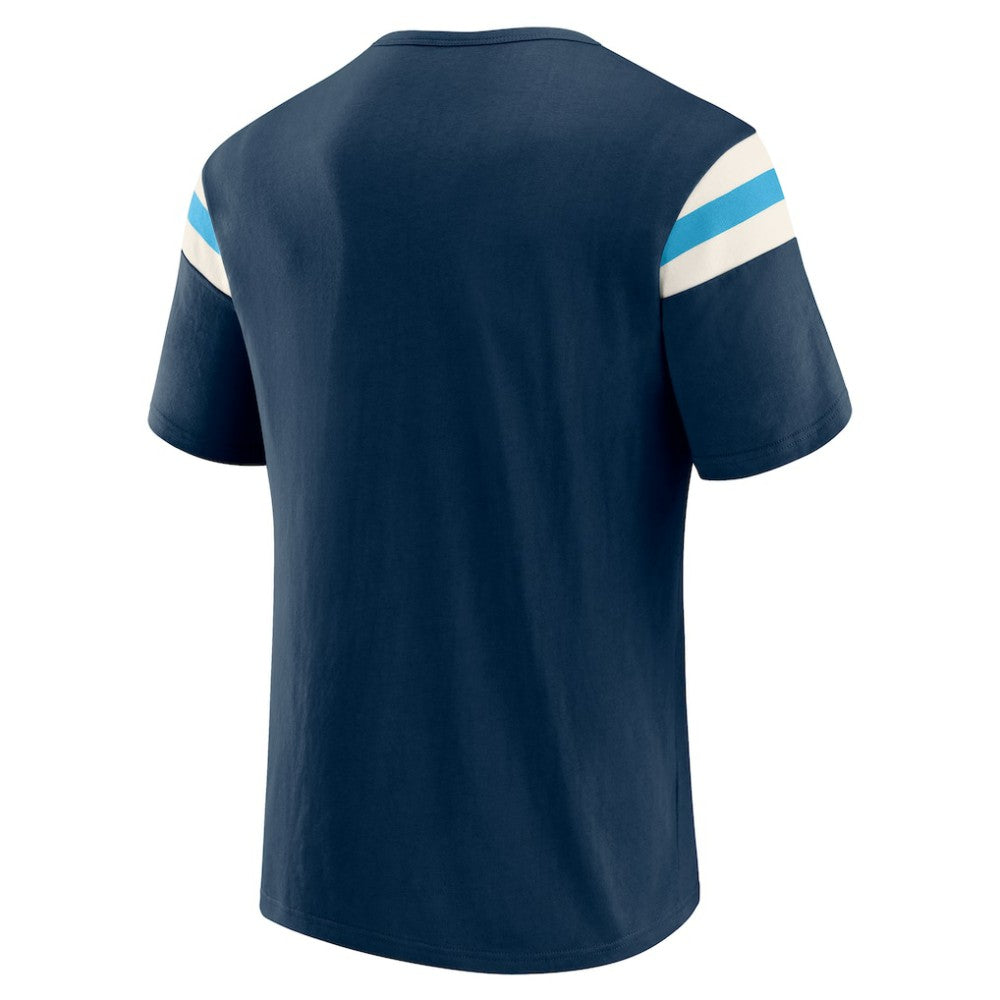 Tampa Bay Rays Darius Rucker Collection by Fanatics Distressed Sleeve Stripe T-Shirt Near Me
