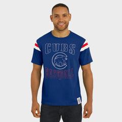 Chicago Cubs Darius Rucker Collection by Fanatics Distressed Sleeve Stripe T-Shirt for sale