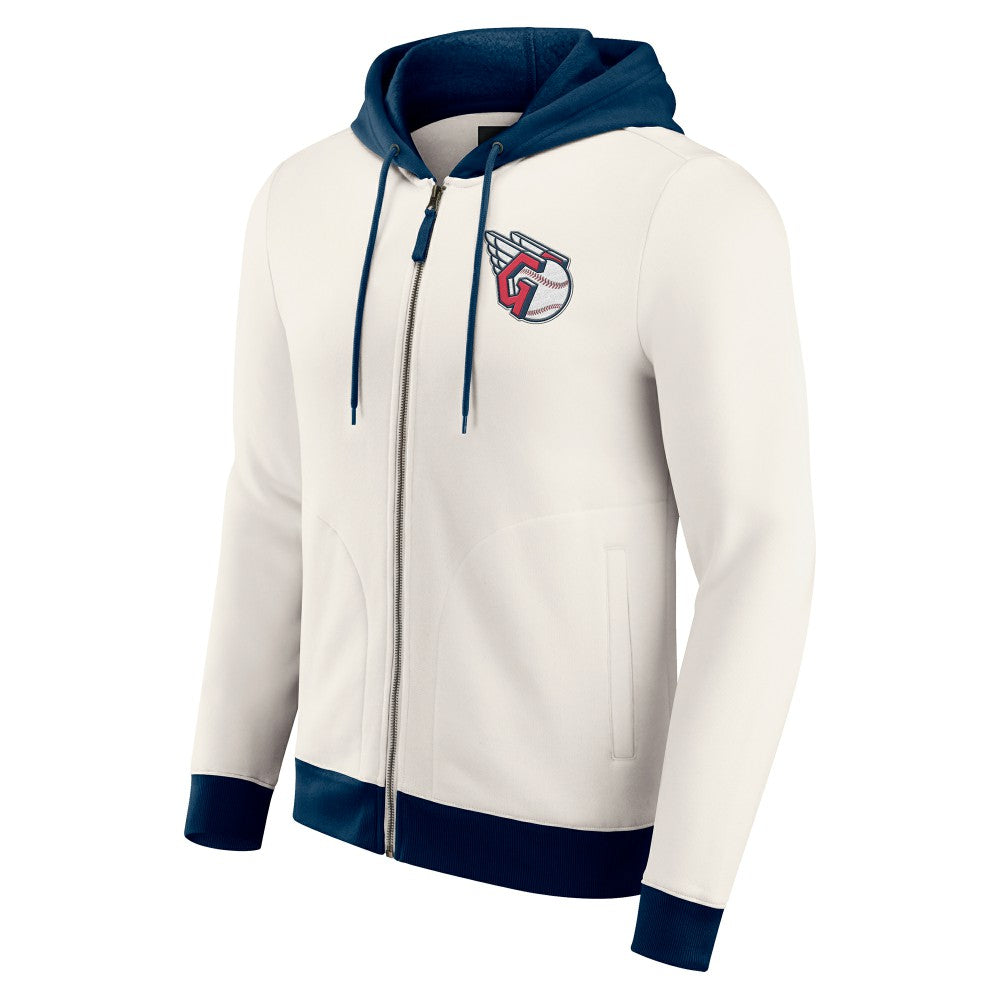 Cleveland Guardians Darius Rucker Collection by Fanatics Men's Polar Fleece Full-Zip Hoodie Outlet