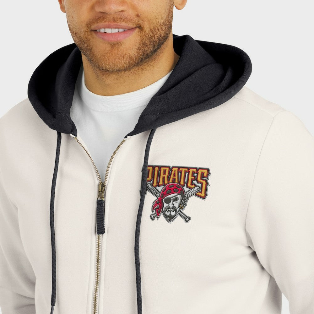Pittsburgh Pirates Darius Rucker Collection by Fanatics Men's Polar Fleece Full-Zip Hoodie Sale
