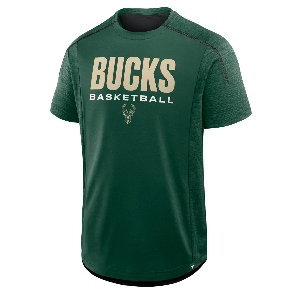 Fanatics Milwaukee Bucks Inbound Pass Play Practice T-Shirt Hunter Green