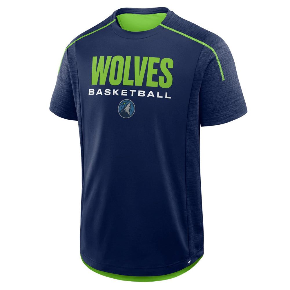 Fanatics Minnesota Timberwolves Inbound Pass Play Practice T-Shirt Navy