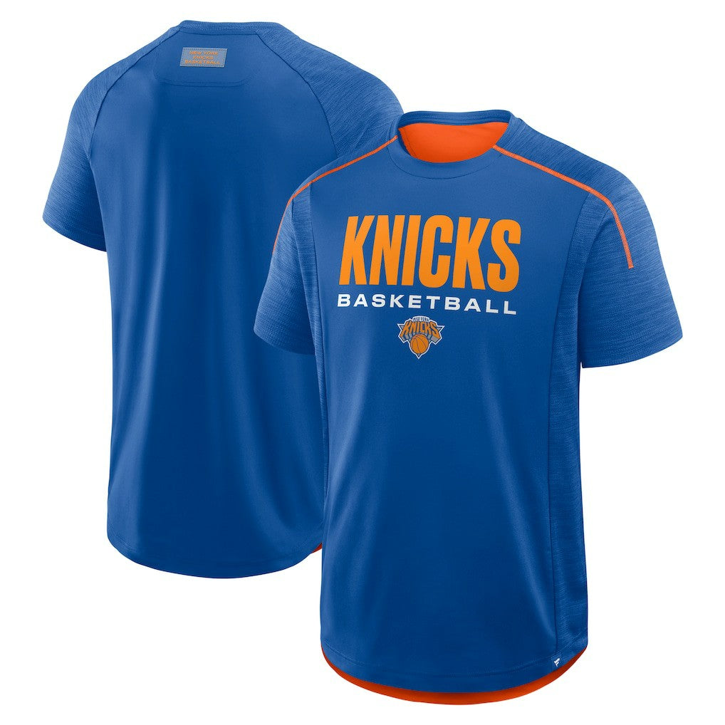 Fanatics New York Knicks Inbound Pass Play Practice T-Shirt Blue