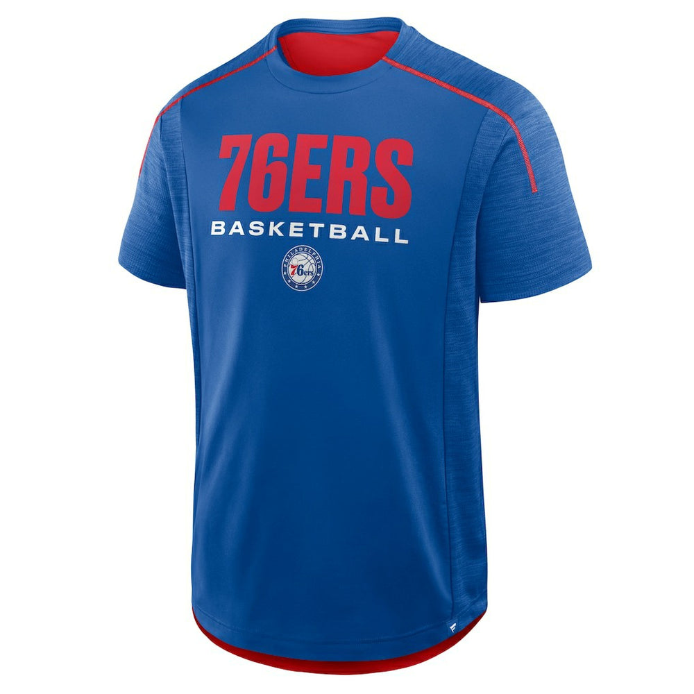 Fanatics Philadelphia 76ers Inbound Pass Play Practice T-Shirt Royal