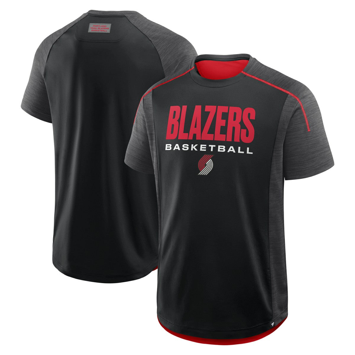 Fanatics Portland Trail Blazers Inbound Pass Play Practice T-Shirt Black
