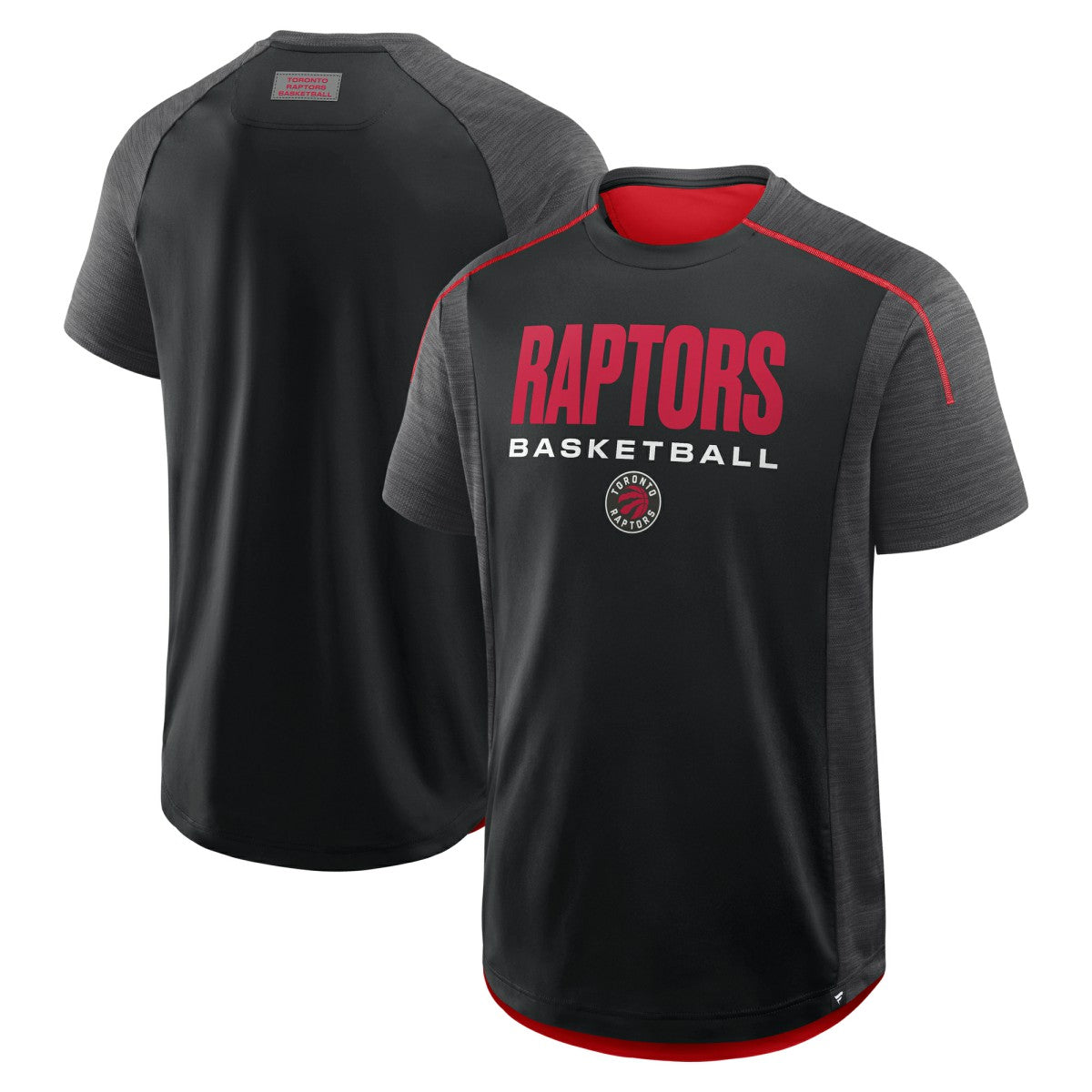 Fanatics Toronto Raptors Inbound Pass Play Practice T-Shirt Black