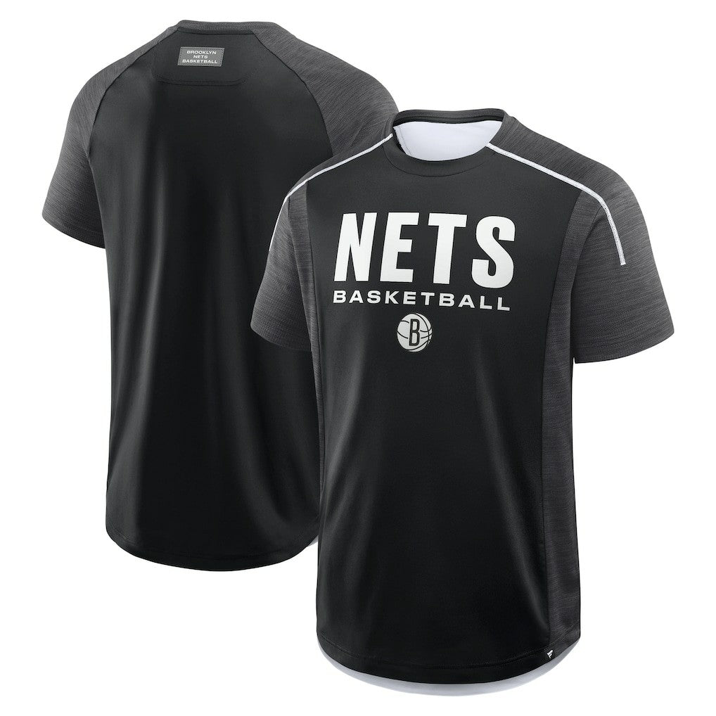 Fanatics Brooklyn Nets Inbound Pass Play Practice T-Shirt Black