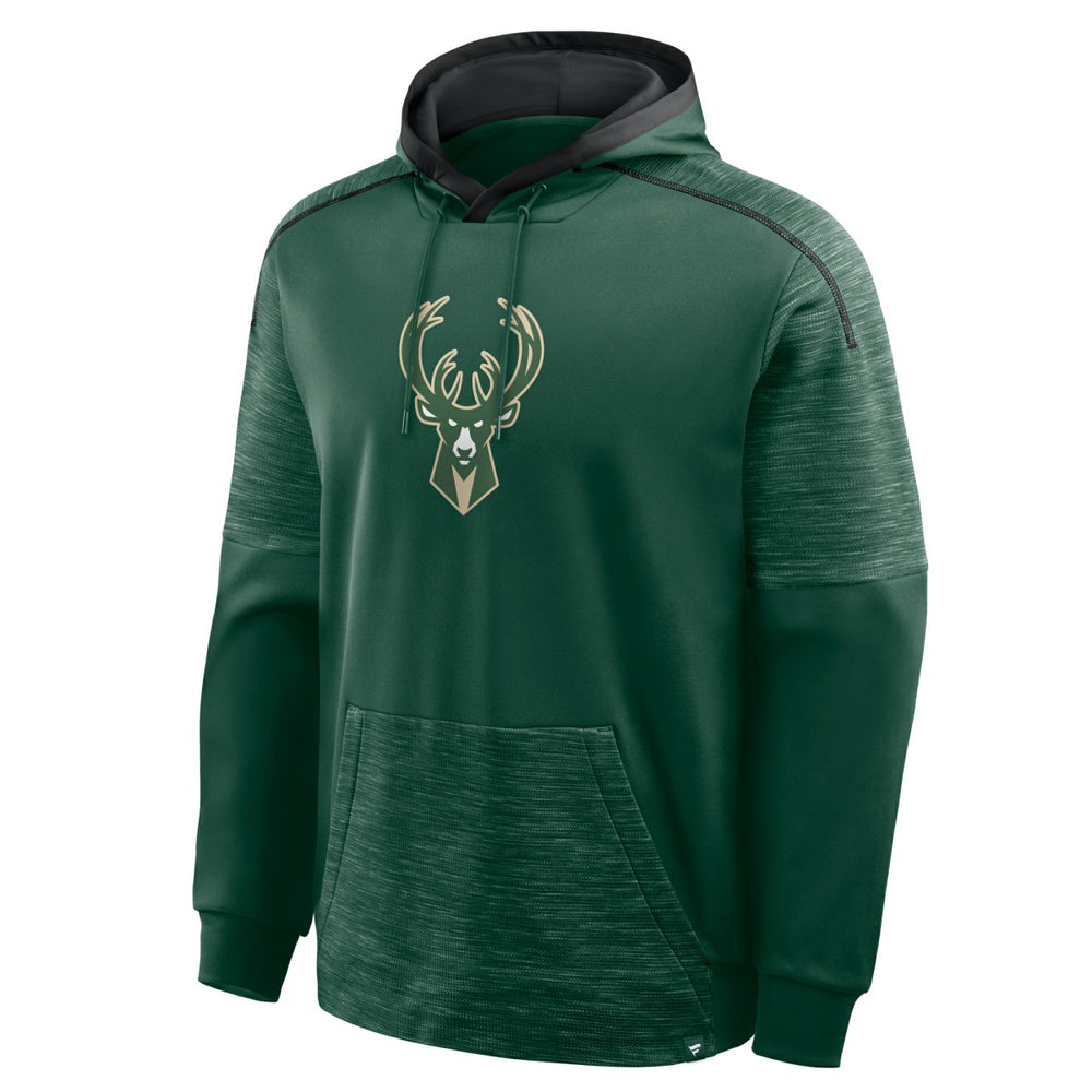 Fanatics Milwaukee Bucks Pick & Roll Defender Pullover Hoodie Hunter Green