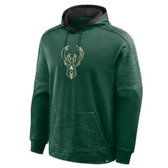 Fanatics Milwaukee Bucks Pick & Roll Defender Pullover Hoodie Hunter Green
