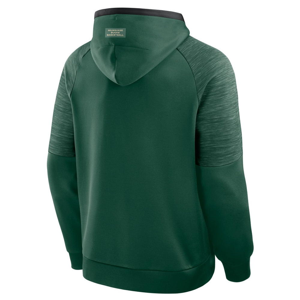 Fanatics Milwaukee Bucks Pick & Roll Defender Pullover Hoodie Hunter Green