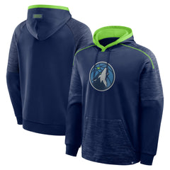 Fanatics Minnesota Timberwolves Pick & Roll Defender Pullover Hoodie Navy