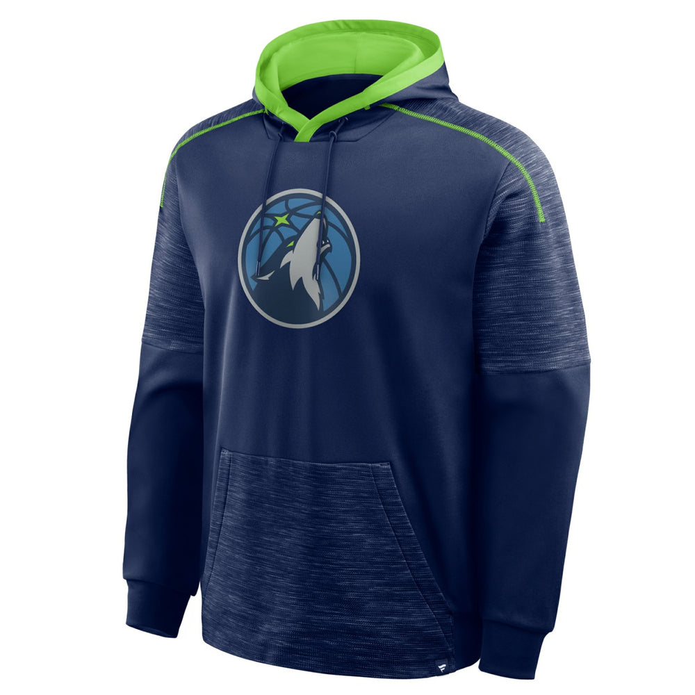 Fanatics Minnesota Timberwolves Pick & Roll Defender Pullover Hoodie Navy