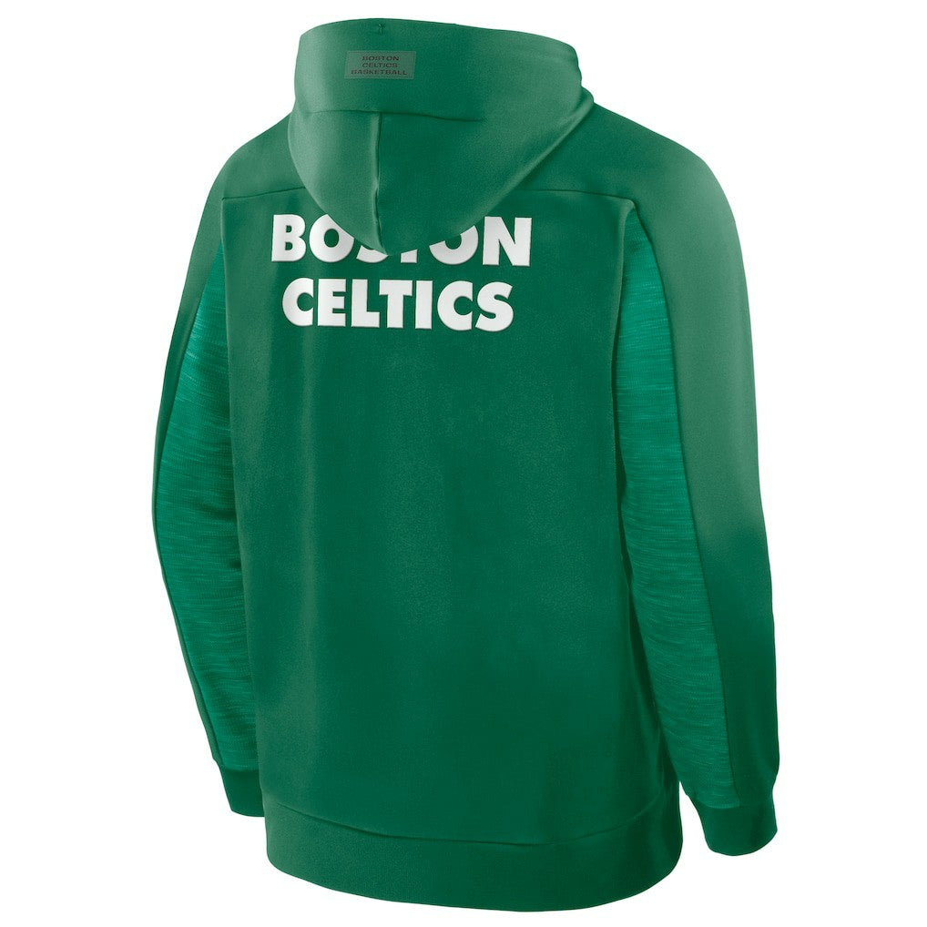 Fanatics Boston Celtics Back Door Cut Play Defender Full-Zip Hoodie Kelly Green