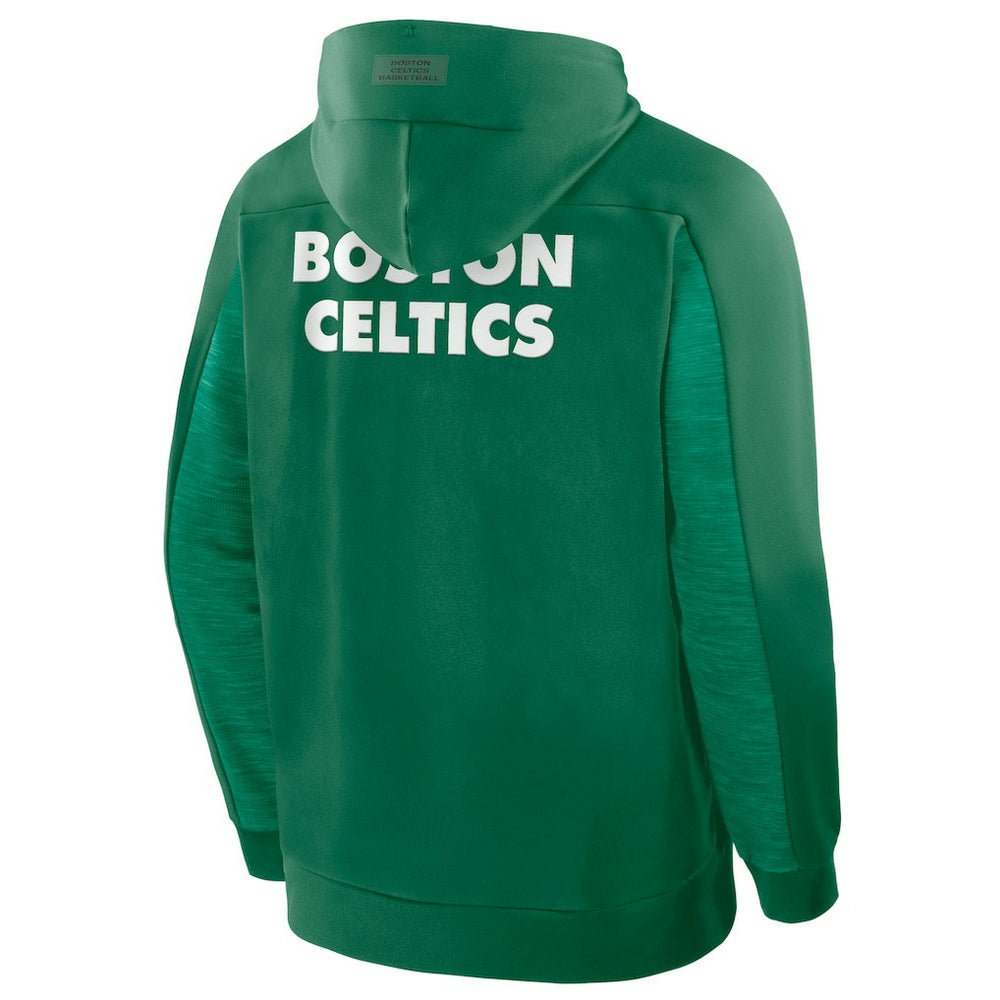 Fanatics Boston Celtics Back Door Cut Play Defender Full-Zip Hoodie Kelly Green
