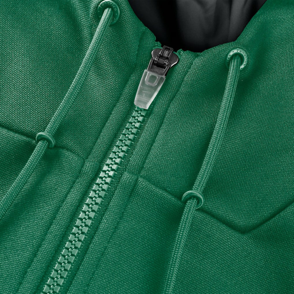 Fanatics Boston Celtics Back Door Cut Play Defender Full-Zip Hoodie Kelly Green