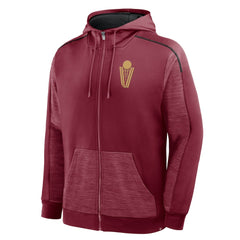 Fanatics Cleveland Cavaliers Back Door Cut Play Defender Full-Zip Hoodie Wine