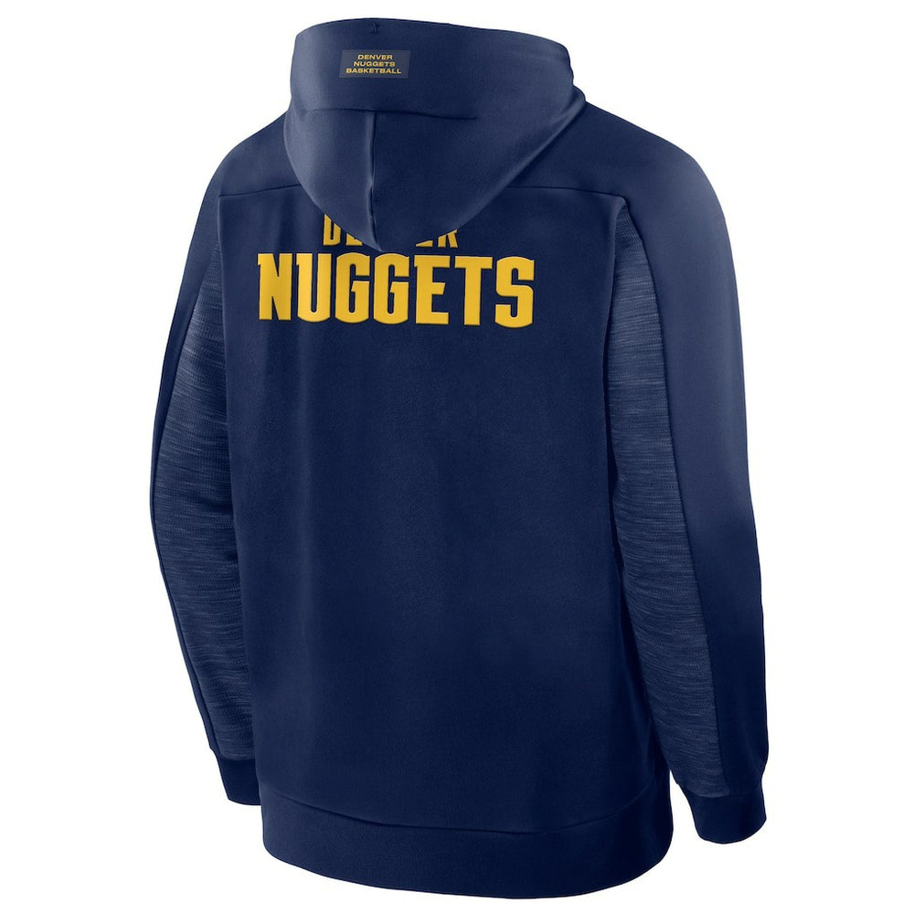 Fanatics Denver Nuggets Back Door Cut Play Defender Full-Zip Hoodie Navy
