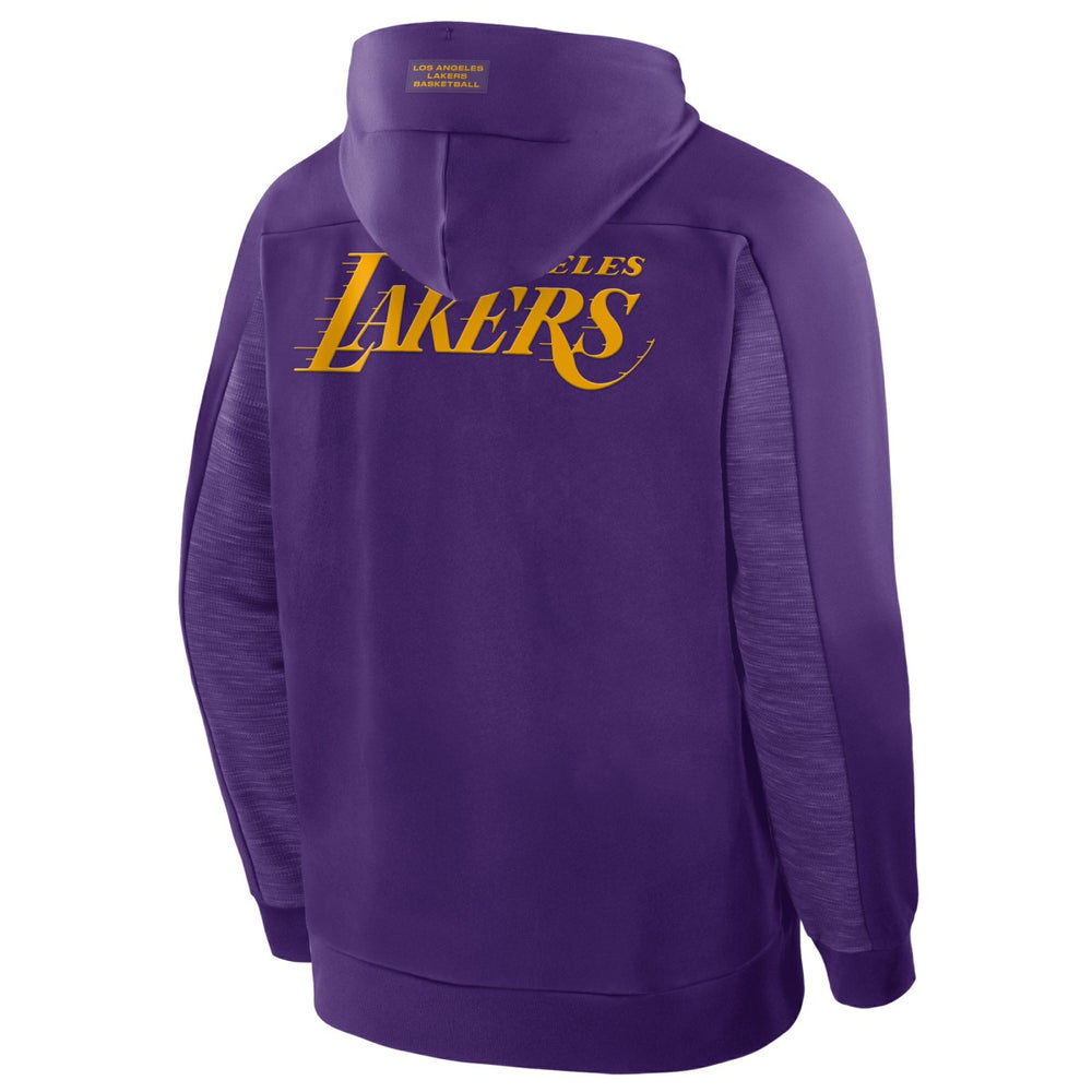 Fanatics Los Angeles Lakers Back Door Cut Play Defender Full-Zip Hoodie Purple