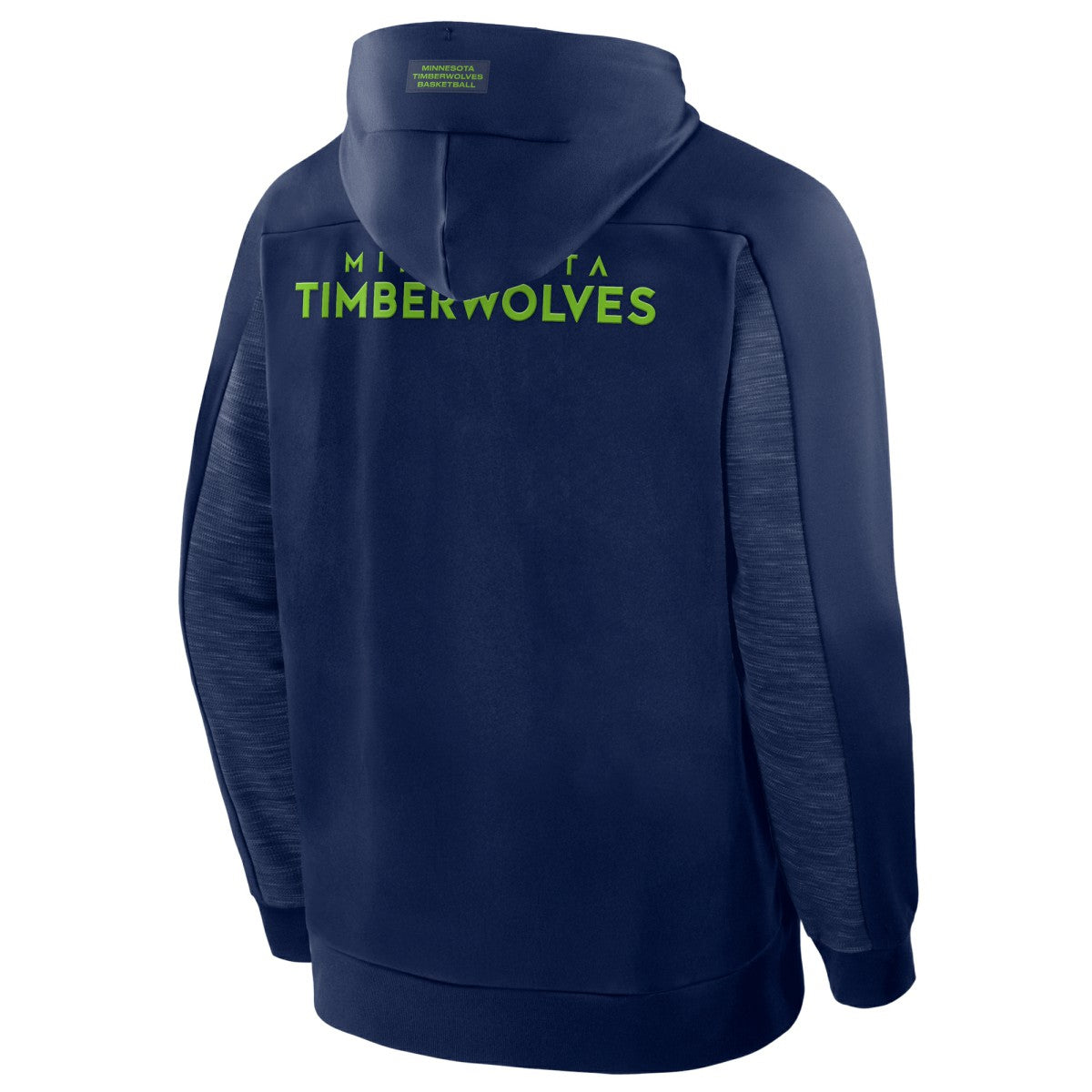Fanatics Minnesota Timberwolves Back Door Cut Play Defender Full-Zip Hoodie Navy