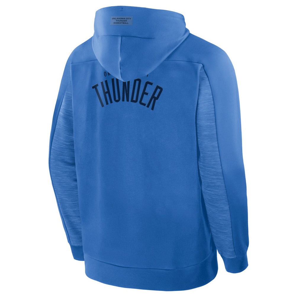 Fanatics Oklahoma City Thunder Back Door Cut Play Defender Full-Zip Hoodie Blue