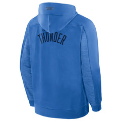 Fanatics Oklahoma City Thunder Back Door Cut Play Defender Full-Zip Hoodie Blue