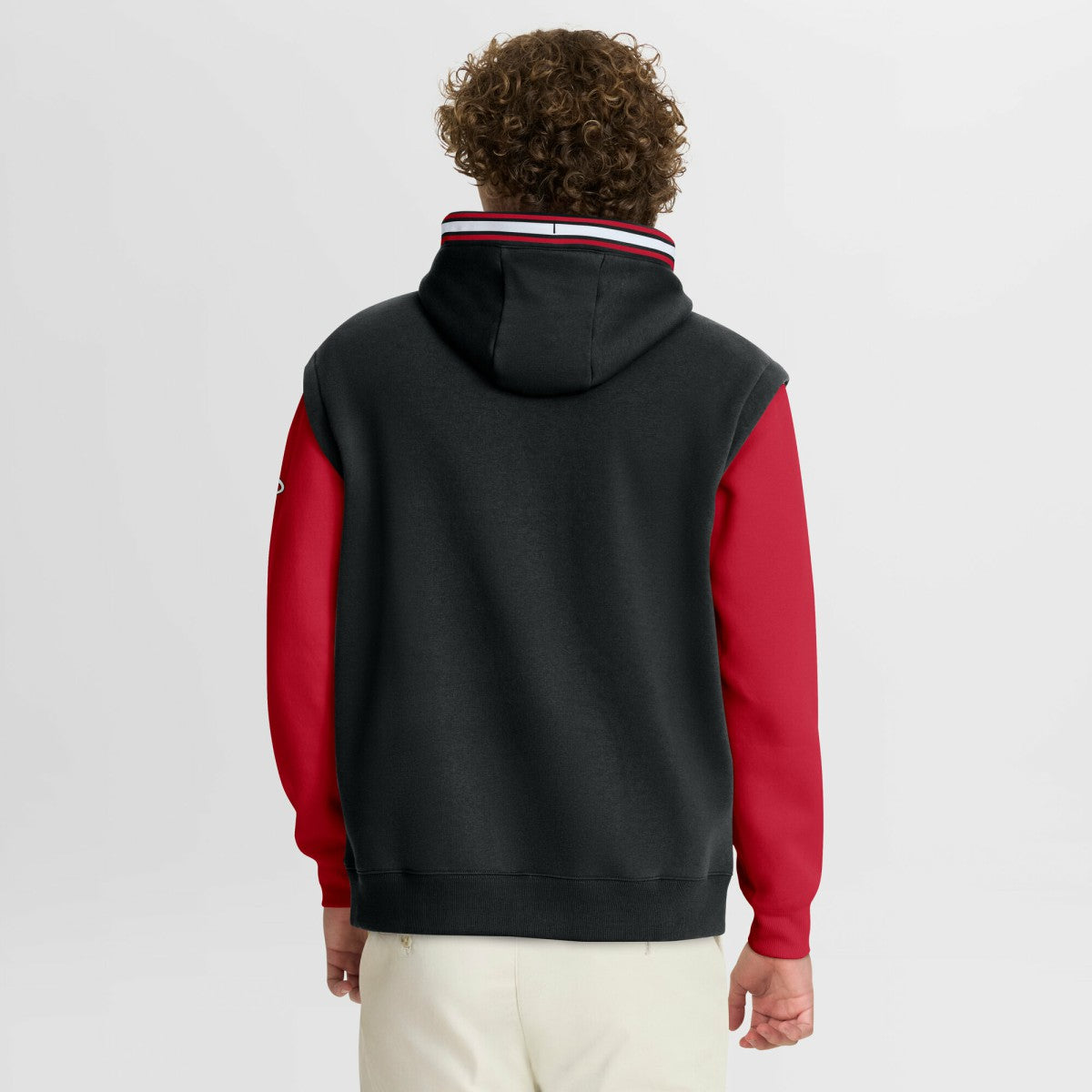 Fanatics Miami Heat Half Court Shot Clock Fastbreak Hoodie Black/Red