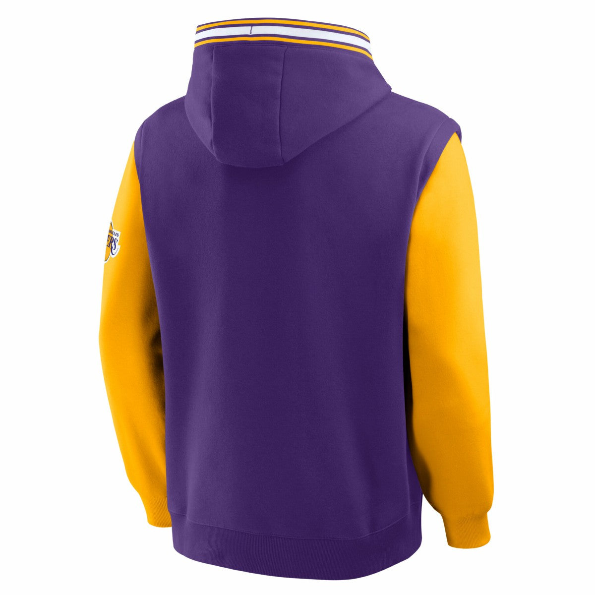 Fanatics Los Angeles Lakers Half Court Shot Clock Fastbreak Hoodie Purple/Gold