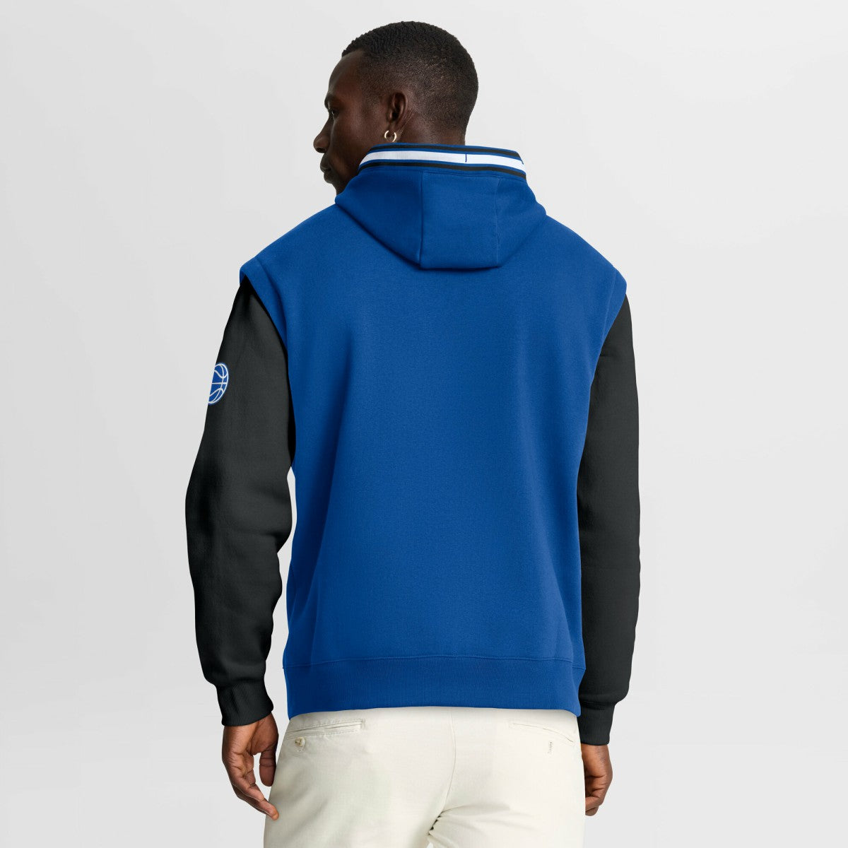 Fanatics Orlando Magic Half Court Shot Clock Fastbreak Hoodie Blue/Black