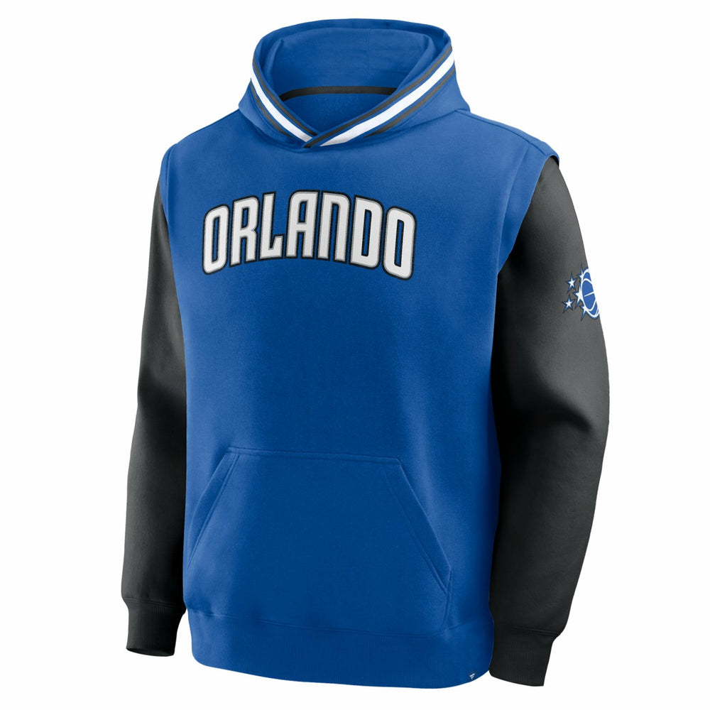 Fanatics Orlando Magic Half Court Shot Clock Fastbreak Hoodie Blue/Black