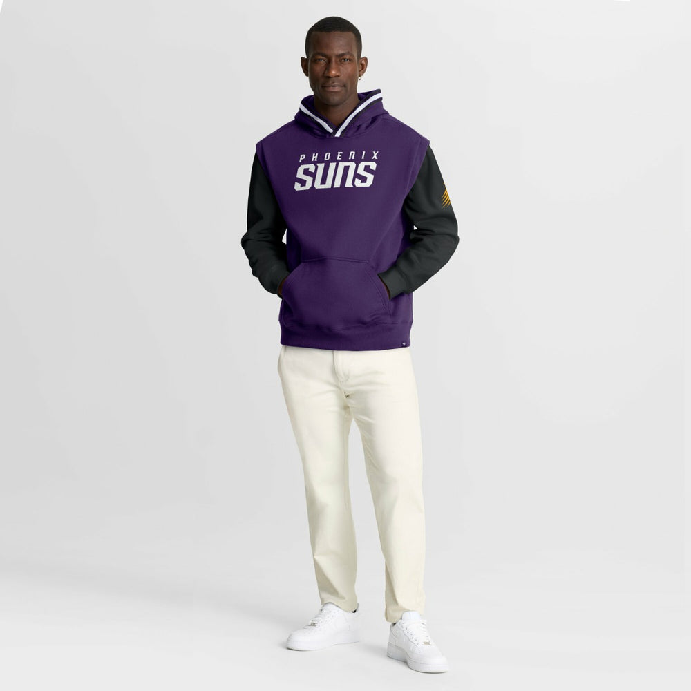 Fanatics Phoenix Suns Half Court Shot Clock Fastbreak Hoodie Purple/Black