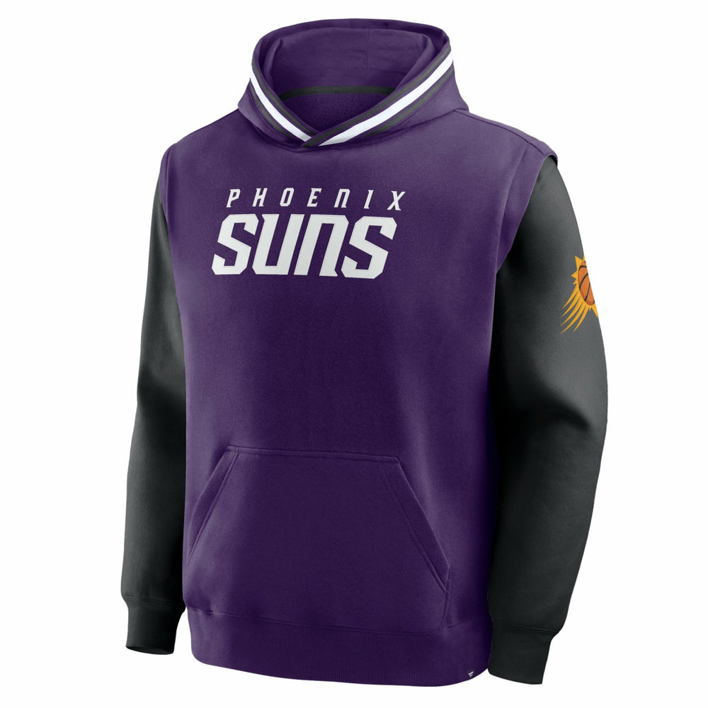 Fanatics Phoenix Suns Half Court Shot Clock Fastbreak Hoodie Purple/Black