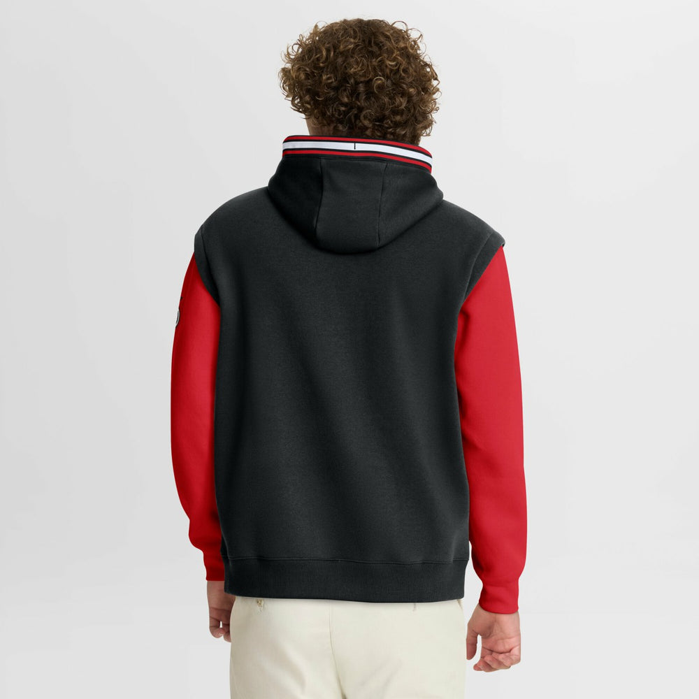 Fanatics Portland Trail Blazers Half Court Shot Clock Fastbreak Hoodie Black/Red