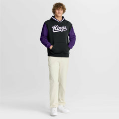 Fanatics Sacramento Kings Half Court Shot Clock Fastbreak Hoodie Black/Purple