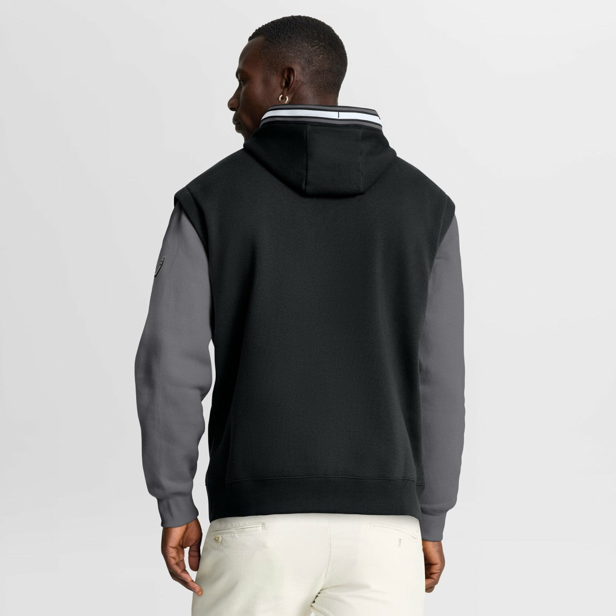 Fanatics San Antonio Spurs Half Court Shot Clock Fastbreak Hoodie Black/Gray