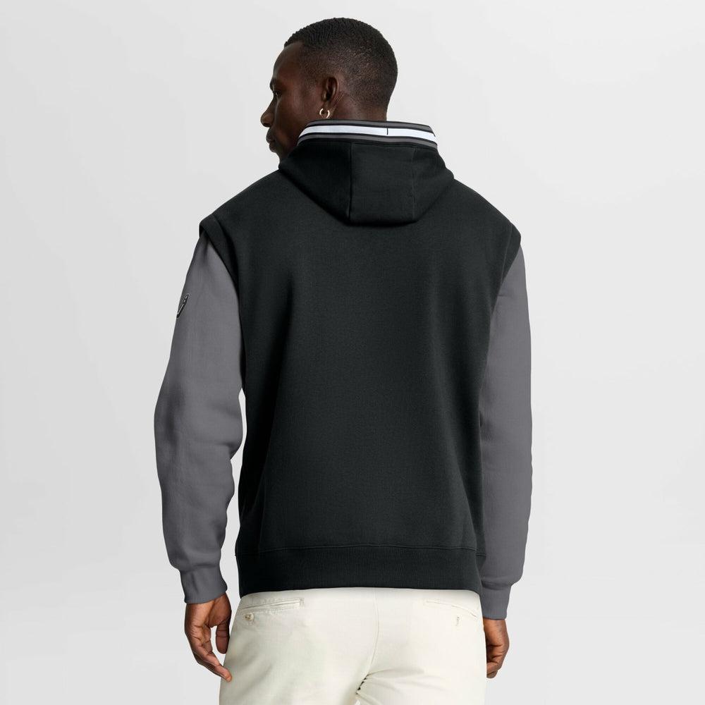 Fanatics San Antonio Spurs Half Court Shot Clock Fastbreak Hoodie Black/Gray
