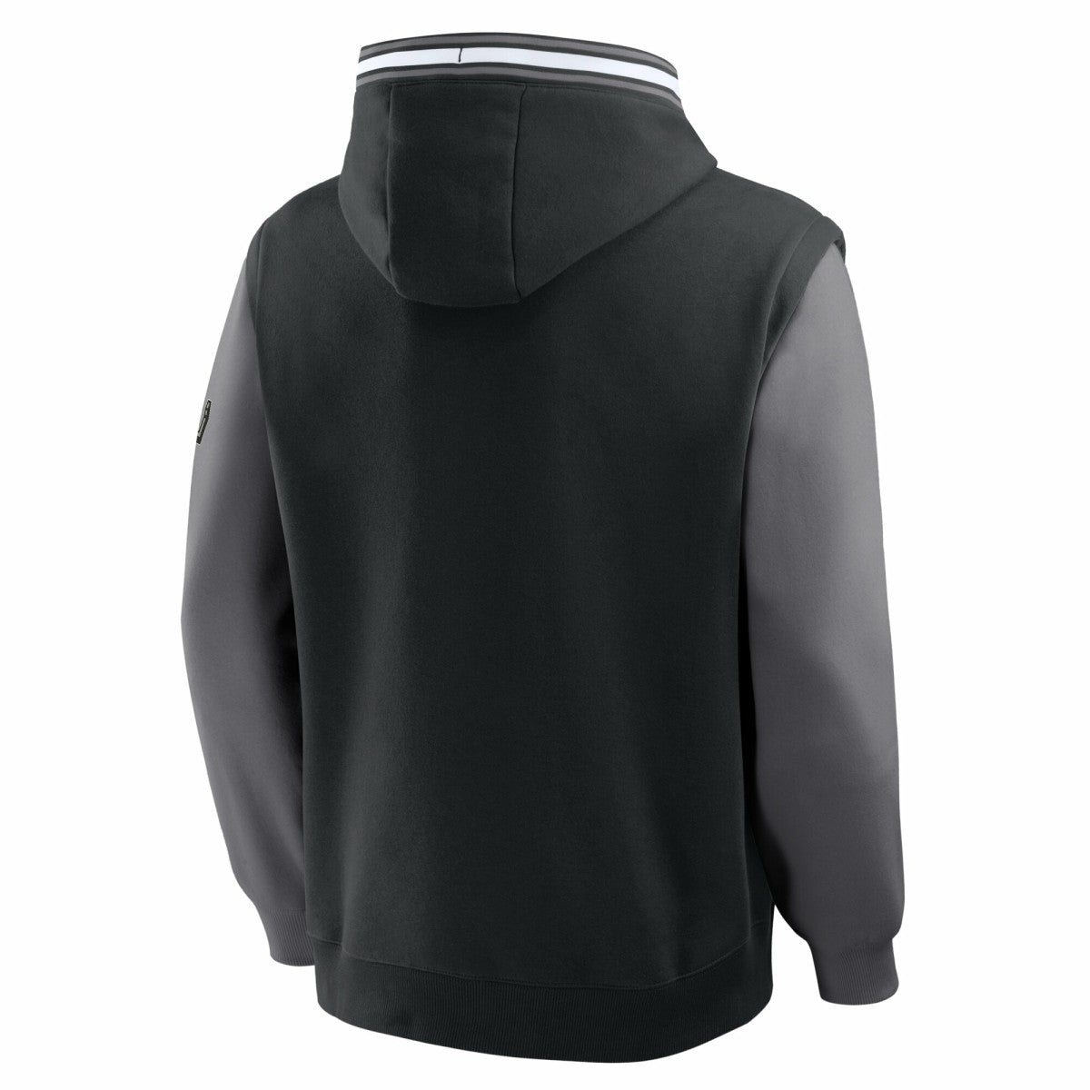 Fanatics San Antonio Spurs Half Court Shot Clock Fastbreak Hoodie Black/Gray