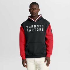 Fanatics Toronto Raptors Half Court Shot Clock Fastbreak Hoodie Black/Red
