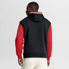 Fanatics Toronto Raptors Half Court Shot Clock Fastbreak Hoodie Black/Red