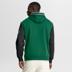 Fanatics Boston Celtics Half Court Shot Clock Fastbreak Hoodie Kelly Green/Black